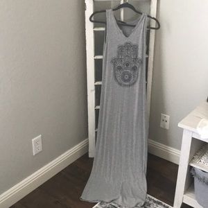 tank top maxi dress